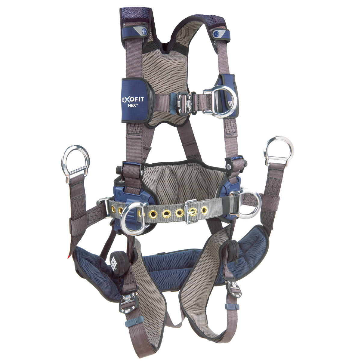 3M™ DBI-SALA® Large ExoFit NEX™ Full Body/Vest Style Harness With Tech-Lite™ Aluminum Back And Front D-Ring, Duo-Lok™ Quick Conn