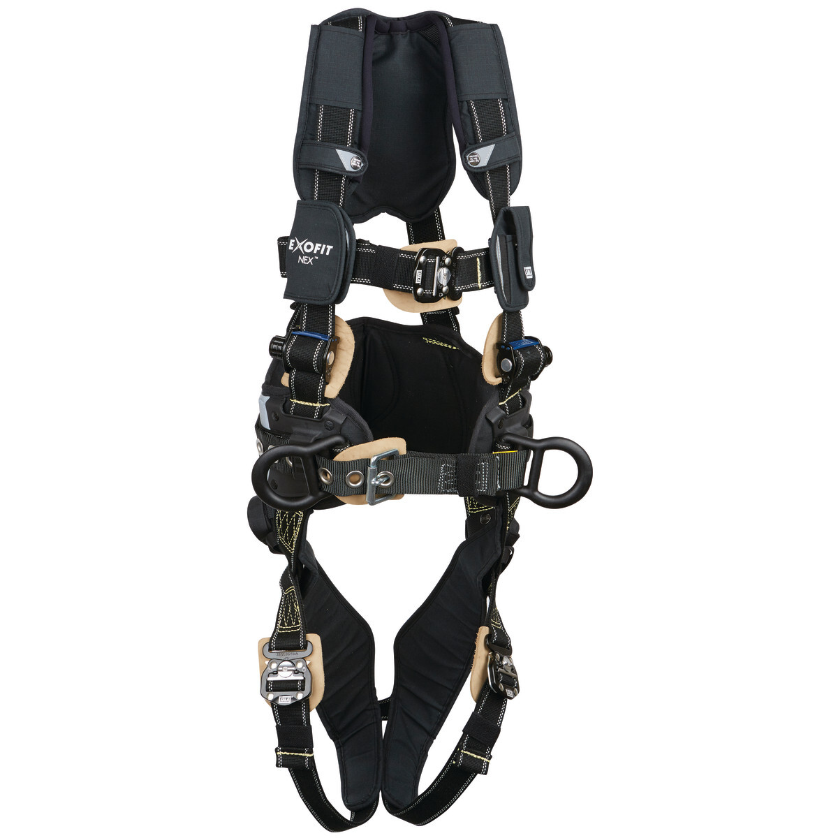 3M™ DBI-SALA® Medium ExoFit NEX™ Arc Flash Construction/Full Body/Vest Style Harness With Tech-Lite™ PVC Coated Aluminum Back An