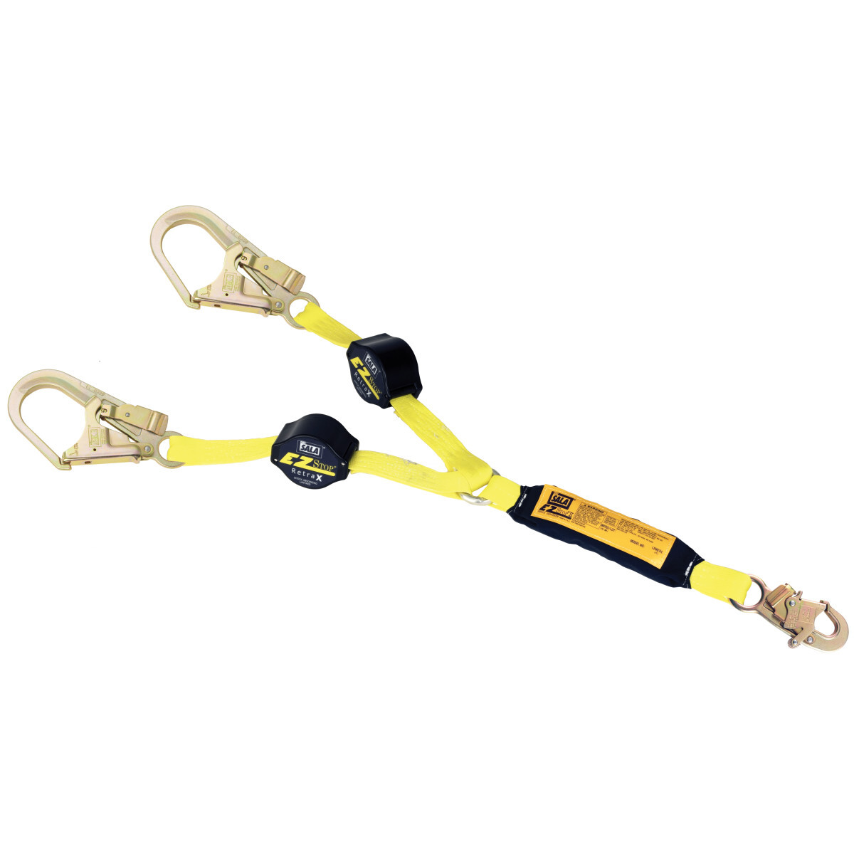 3M™ DBI-SALA® EZ-Stop™ 100% Tie-Off Retractable Web Shock-Absorbing Lanyard 1241481, 6 ft 3M™ DBI-SALA® EZ-Stop™ 100% Tie-Off Retractable Web Shock-Absorbing Lanyard 1241481, 6 ft