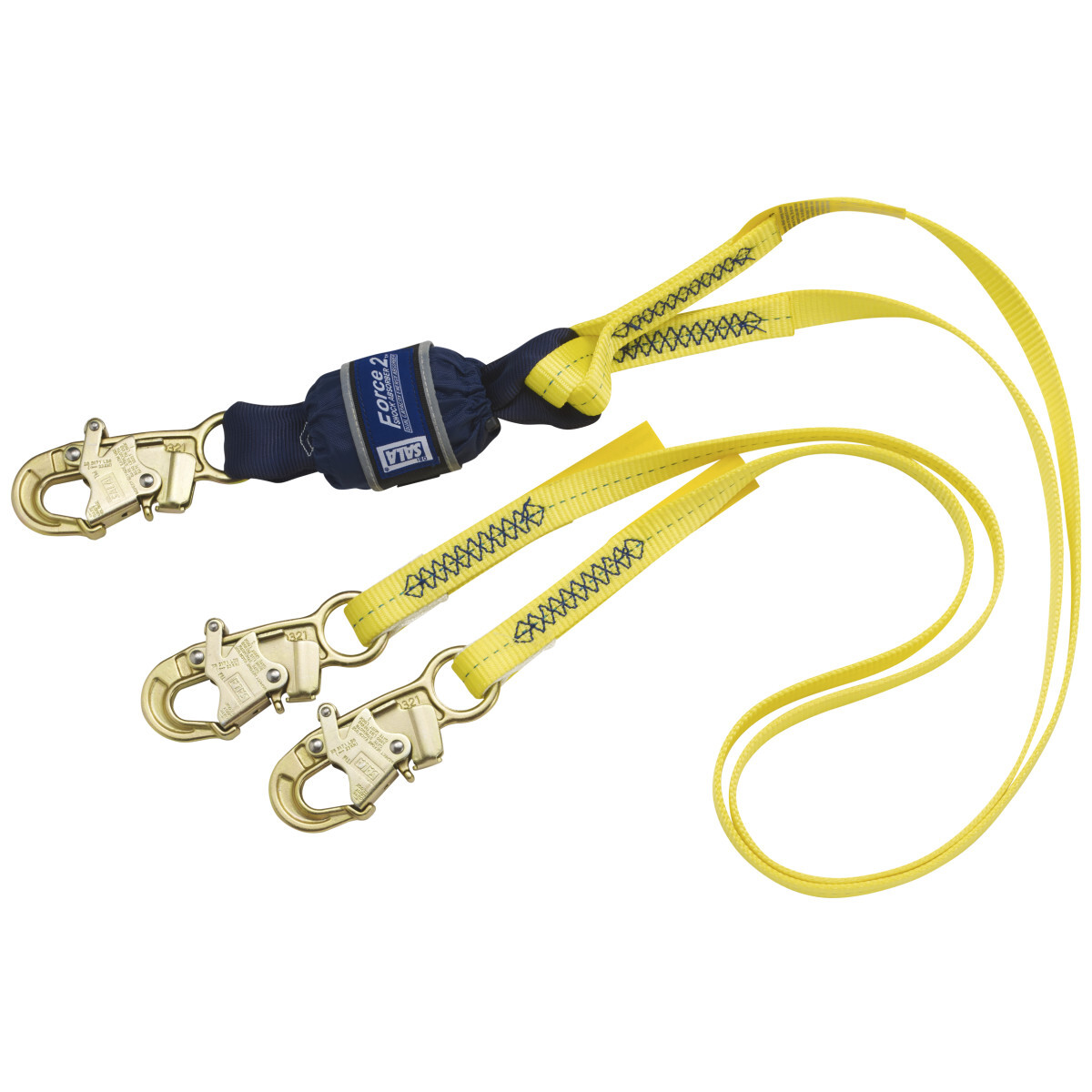 3M™ DBI-SALA® EZ-Stop™ F2 100% Tie-Off Web Shock-Absorbing Lanyard 1246161, 6 ft