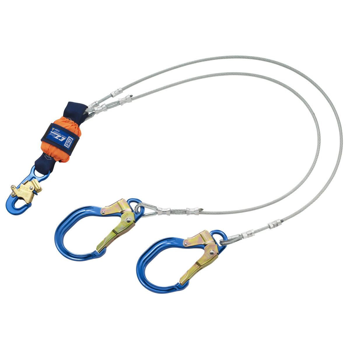 3M™ DBI-SALA® EZ-Stop™ Leading Edge 100% Tie-Off Cable Shock-Absorbing Lanyard 1246178, 6 ft 3M™ DBI-SALA® EZ-Stop™ Leading Edge 100% Tie-Off Cable Shock-Absorbing Lanyard 1246178, 6 ft