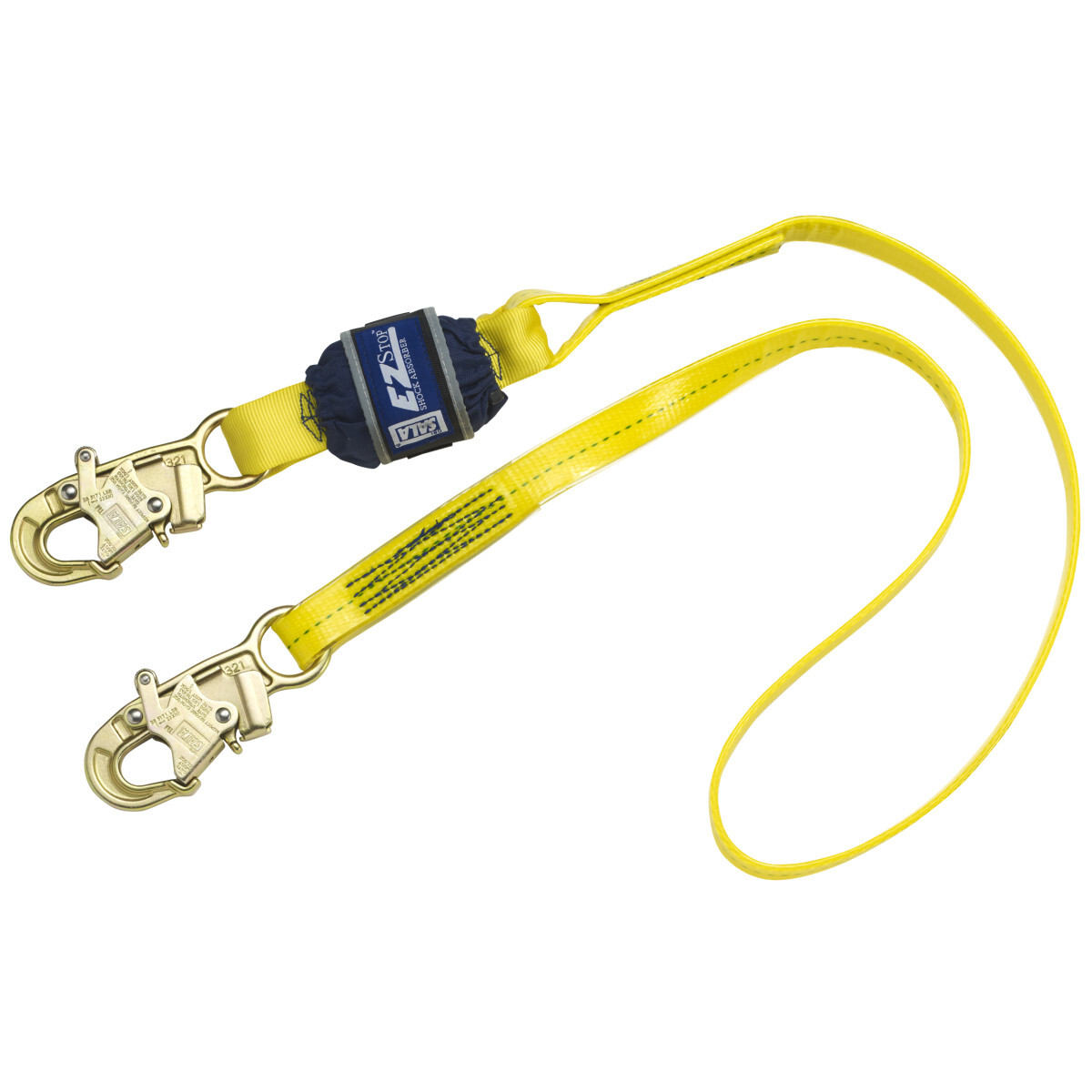 3M™ DBI-SALA® EZ-Stop™ Shock Absorbing Lanyard 1246226, Yellow, 6 ft. (1.8m) 3M™ DBI-SALA® EZ-Stop™ Shock Absorbing Lanyard 1246226, Yellow, 6 ft. (1.8m)
