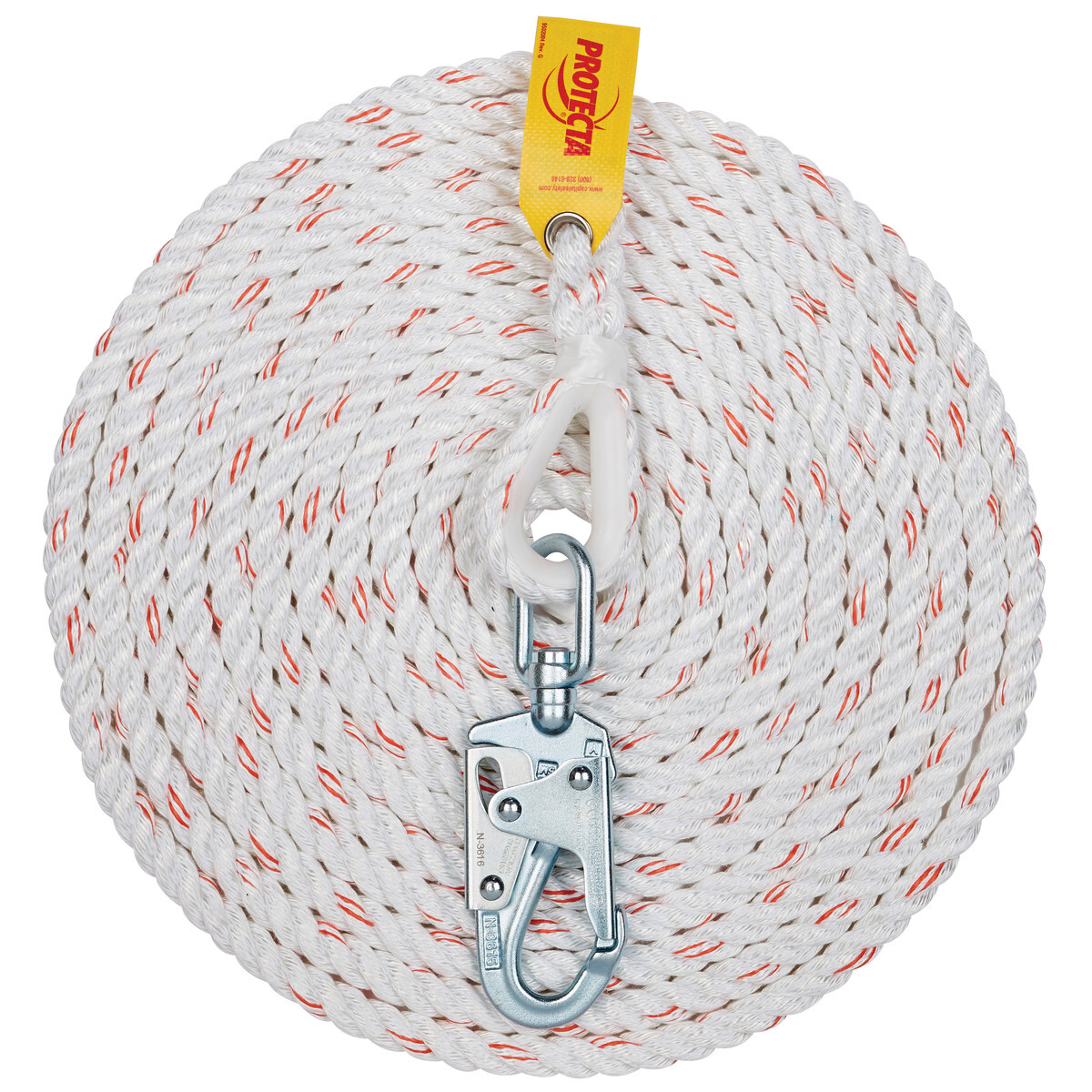 3M™ PROTECTA® PRO™ Rope Lifeline With Snap Hook 1299996