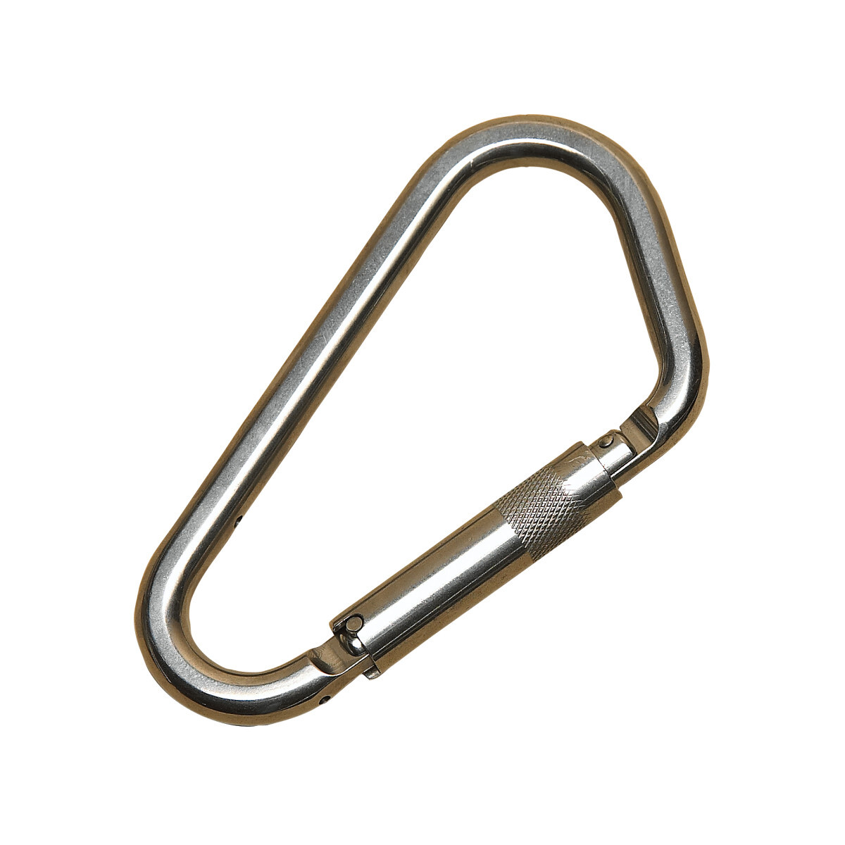 3M™ DBI-SALA® Self-Closing/Triple Locking Carabiner 2000301, Stainless Steel, 2 in Gate