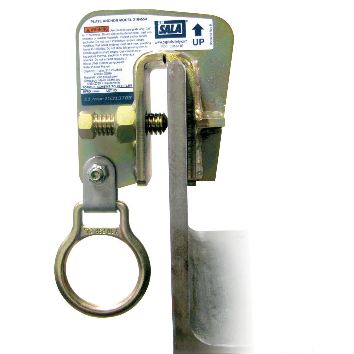 3M DBISALA Steel Plate Anchor 2104550 D622104550 for sale online at autumn supply