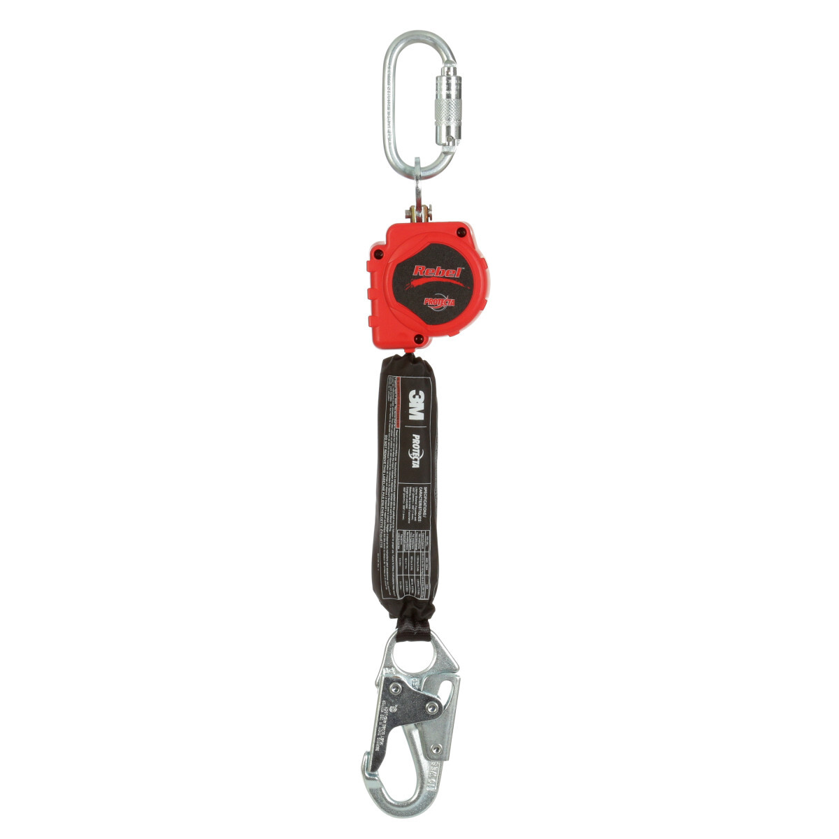 3M™ PROTECTA® Rebel™ Self-Retracting Lifeline - Web 3100403, Red, 6 ft. (1.8 m)