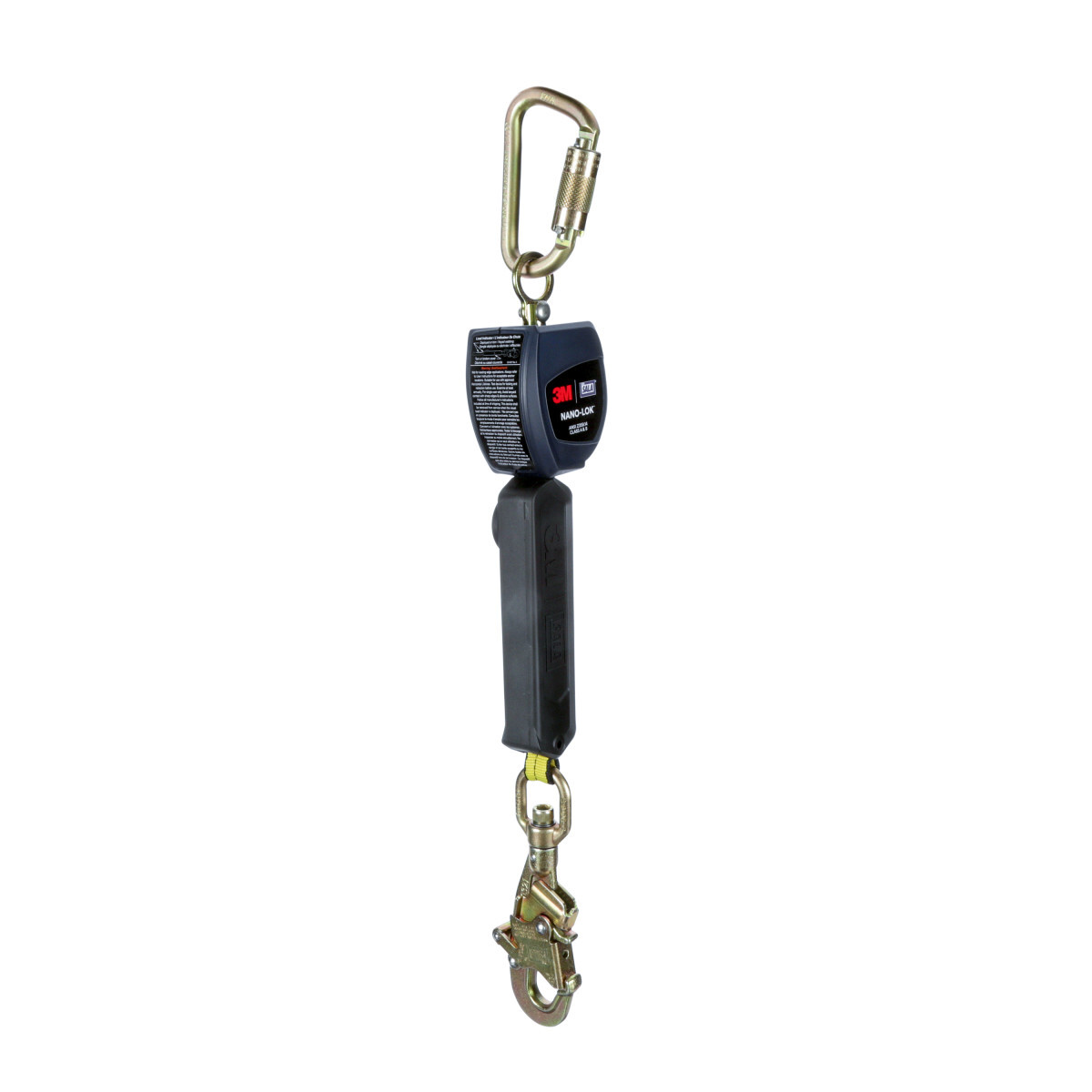 3M™ DBI-SALA® Nano-Lok™ Self-Retracting Lifeline with Anchor Hook 3101216, Web, 6 ft 3M™ DBI-SALA® Nano-Lok™ Self-Retracting Lifeline with Anchor Hook 3101216, Web, 6 ft