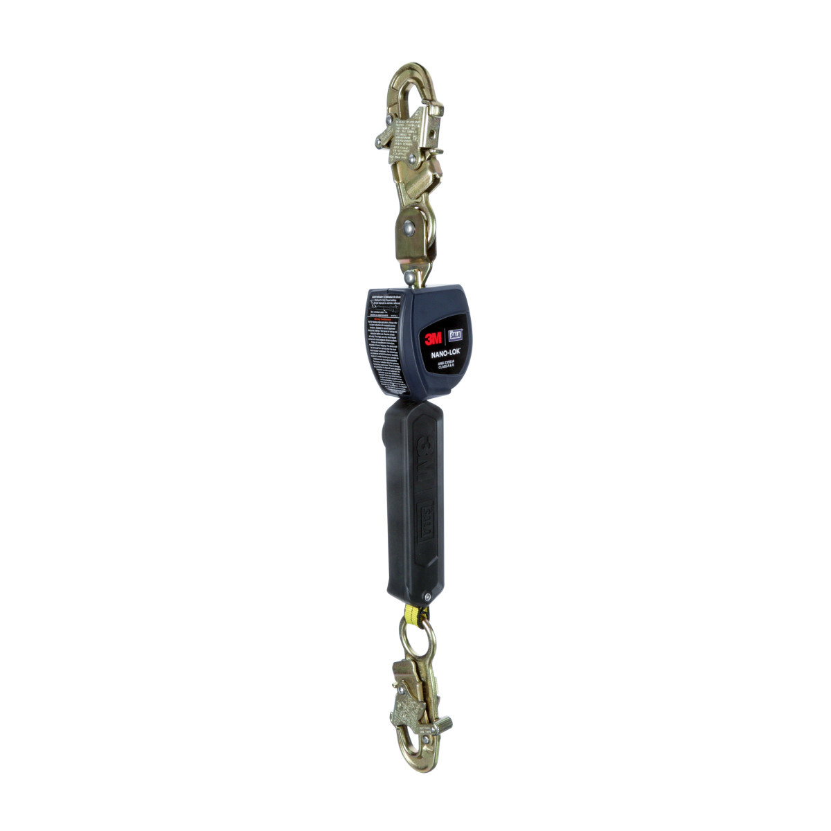 3M™ DBI-SALA® Nano-Lok™ Self-Retracting Lifeline with Anchor Hook, Single-leg, Web 3101218, 6 ft. (1.8m) 3M™ DBI-SALA® Nano-Lok™ Self-Retracting Lifeline with Anchor Hook, Single-leg, Web 3101218, 6 ft. (1.8m)