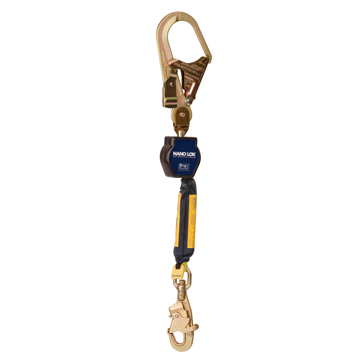 3M™ DBI-SALA® Nano-Lok™ Self-Retracting Lifeline with Anchor Hook, Web 3101241, 6 ft. (1.8 m) 3M™ DBI-SALA® Nano-Lok™ Self-Retracting Lifeline with Anchor Hook, Web 3101241, 6 ft. (1.8 m)