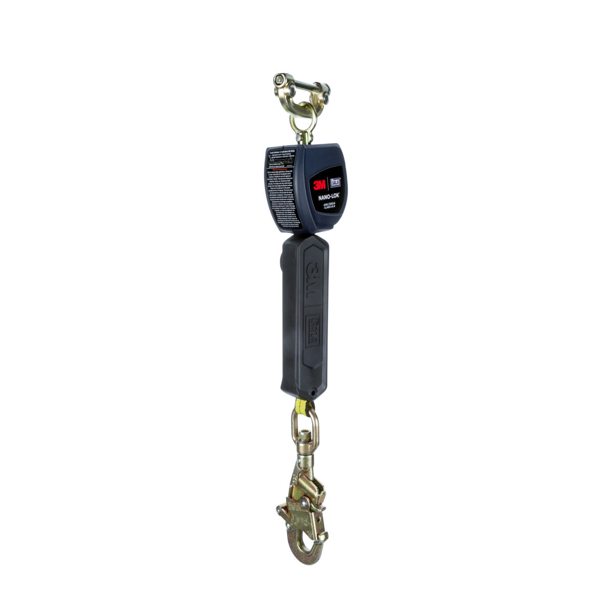 3M™ DBI-SALA® Nano-Lok™ Personal Self-Retracting Lifeline, Single-leg, Web 3101253, 6 ft. (1.8m) 3M™ DBI-SALA® Nano-Lok™ Personal Self-Retracting Lifeline, Single-leg, Web 3101253, 6 ft. (1.8m)