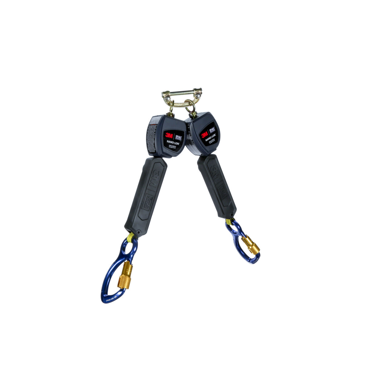 3M™ DBI-SALA® Nano-Lok™ Personal Self-Retracting Lifeline, Twin-leg, Web 3101275, 6 ft. (1.8m) 3M™ DBI-SALA® Nano-Lok™ Personal Self-Retracting Lifeline, Twin-leg, Web 3101275, 6 ft. (1.8m)