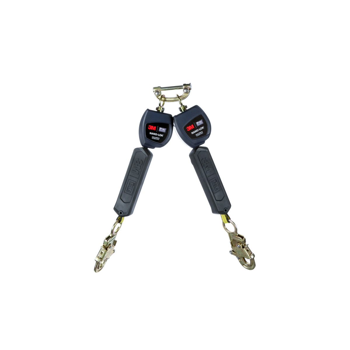 3M™ DBI-SALA® Nano-Lok™ Personal Self-Retracting Lifeline, Twin-leg, Web 3101279, 6 ft. (1.8m) 3M™ DBI-SALA® Nano-Lok™ Personal Self-Retracting Lifeline, Twin-leg, Web 3101279, 6 ft. (1.8m)