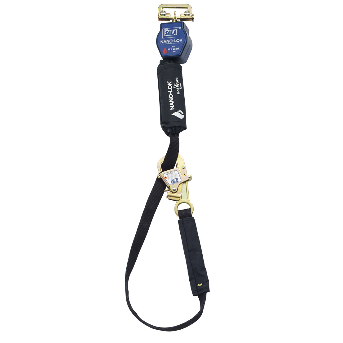 3M™ DBI-SALA® Nano-Lok™ Tie-Back Quick Connect Self-Retracting Lifeline, Web 3101322, 9 ft. (2.7m)