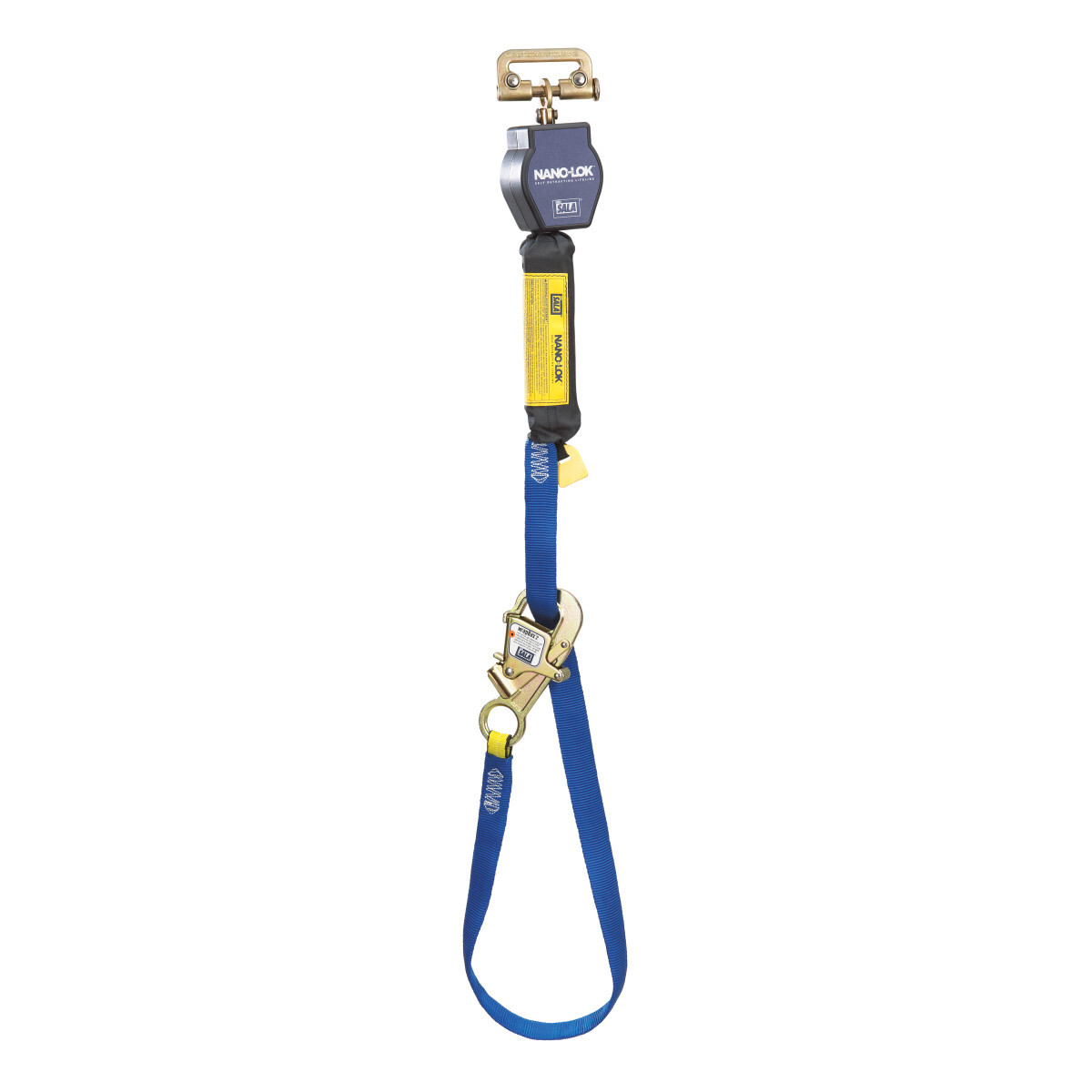 3M™ DBI-SALA® Nano-Lok™ Tie-Back Quick Connect Self-Retracting Lifeline, Web 3101366, 9 ft. (2.7m)