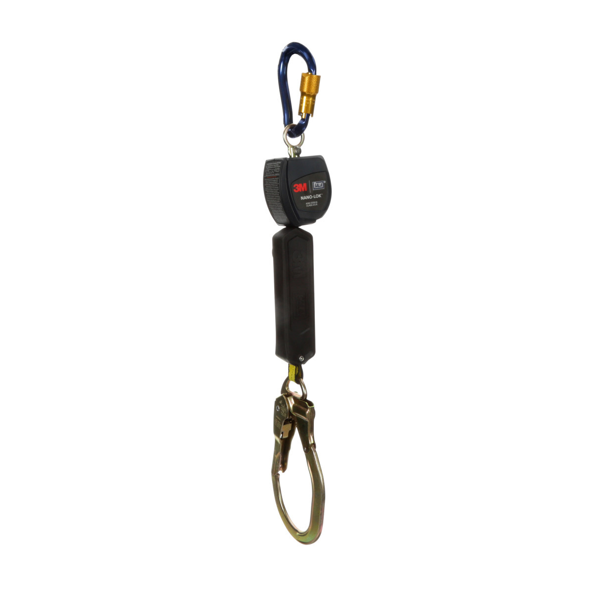 3M™ DBI-SALA® Nano-Lok™ Self-Retracting Lifeline with Anchor Hook, Single-leg, Web 3101469, 6 ft. (1.8m)