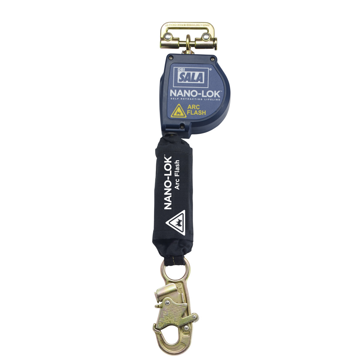 3M™ DBI-SALA® Nano-Lok™ Arc Flash Quick Connect Self-Retracting Lifeline, Web 3101526, 8 ft. (2.4m) 3M™ DBI-SALA® Nano-Lok™ Arc Flash Quick Connect Self-Retracting Lifeline, Web 3101526, 8 ft. (2.4m)