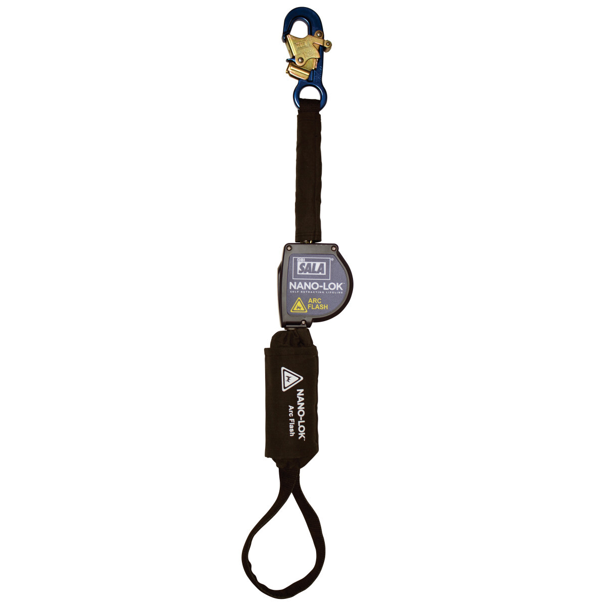3M™ DBI-SALA® Nano-Lok™ Arc Flash Self-Retracting Lifeline with Anchor Hook, Web 3101574, 8 ft. (2.4m) 3M™ DBI-SALA® Nano-Lok™ Arc Flash Self-Retracting Lifeline with Anchor Hook, Web 3101574, 8 ft. (2.4m)