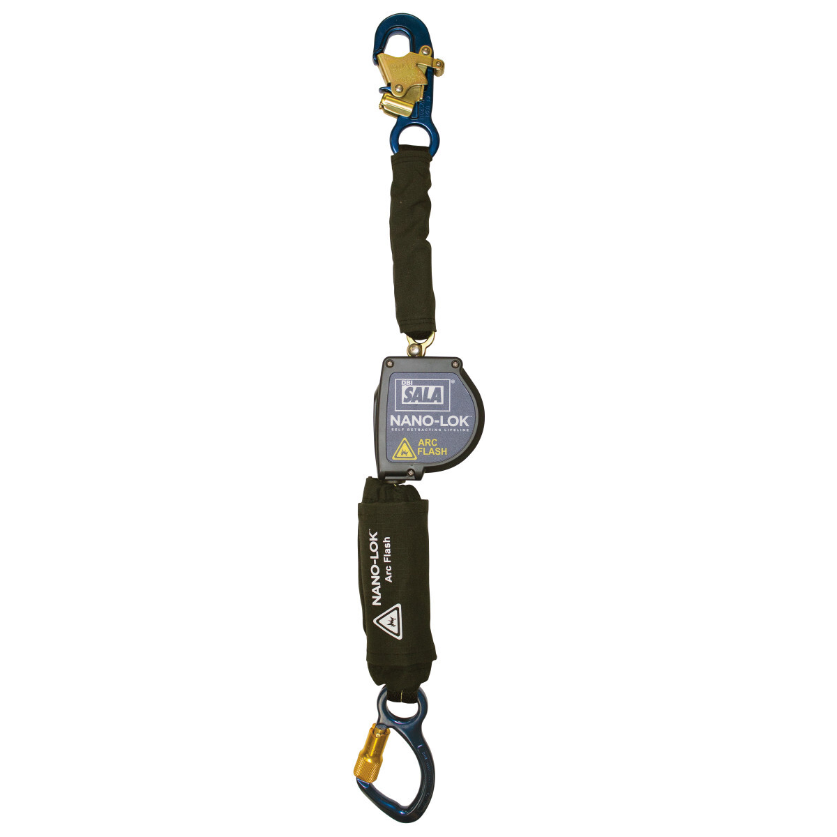 3M™ DBI-SALA® Nano-Lok™ Arc Flash Self-Retracting Lifeline with Anchor Hook, Web 3101575, 8 ft. (2.4m) 3M™ DBI-SALA® Nano-Lok™ Arc Flash Self-Retracting Lifeline with Anchor Hook, Web 3101575, 8 ft. (2.4m)