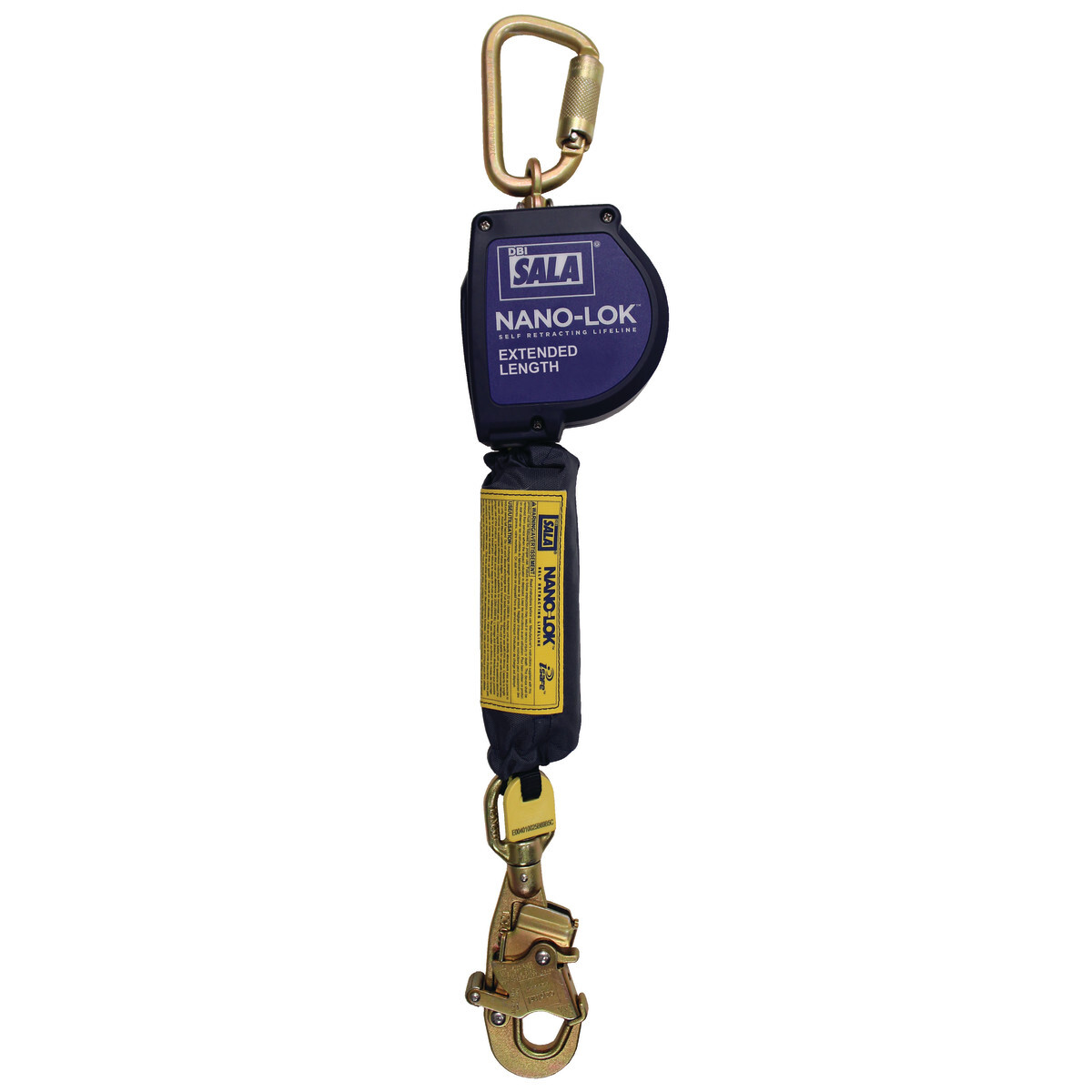 3M™ DBI-SALA® Nano-Lok™ Extended Length Self-Retracting Lifeline, 11' Web 3101586 3M™ DBI-SALA® Nano-Lok™ Extended Length Self-Retracting Lifeline, 11' Web 3101586