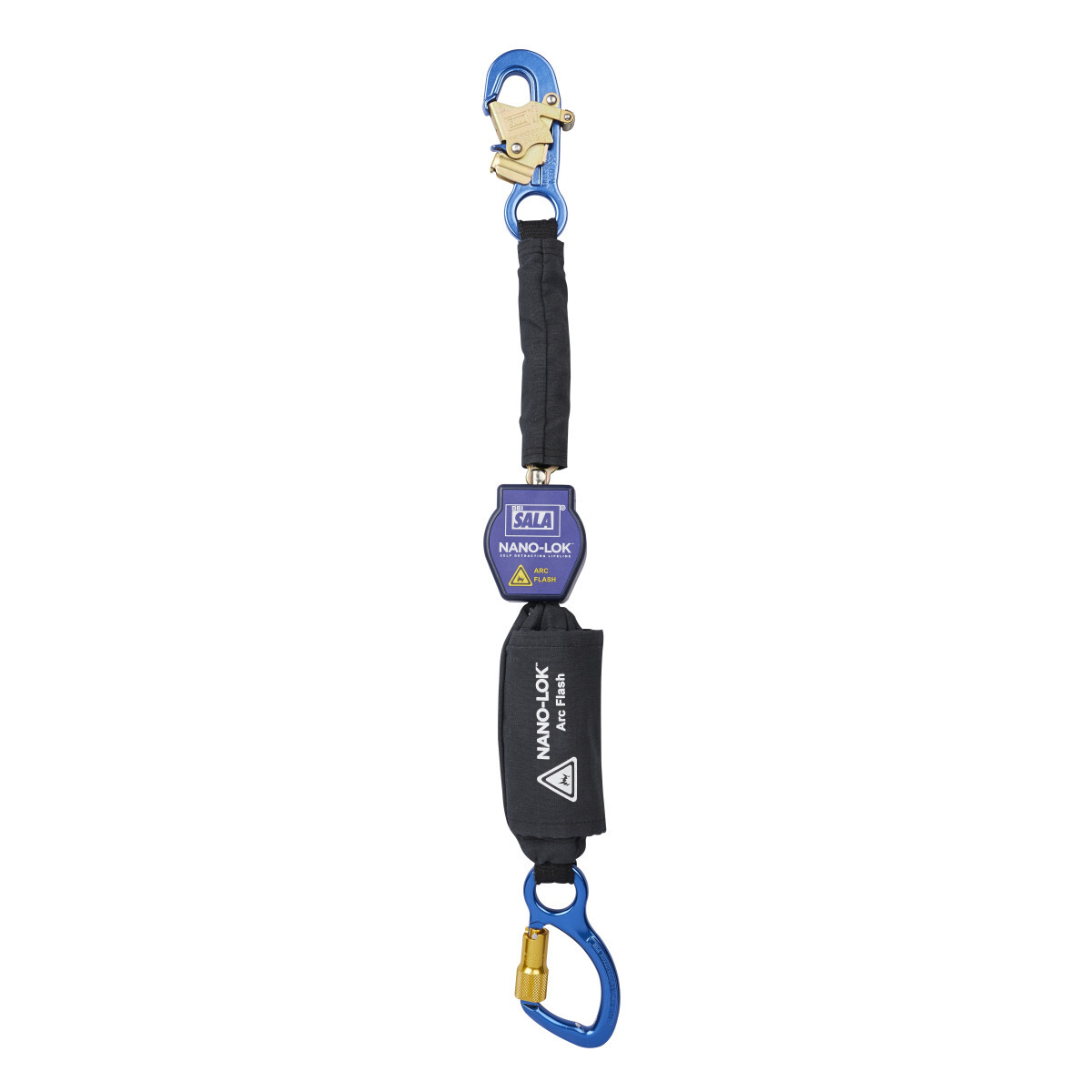 3M™ DBI-SALA® Nano-Lok™ Aerial Work Platform Self-Retracting Lifeline, Web 3101656, Blue, 3.5 ft. (1.1m) 3M™ DBI-SALA® Nano-Lok™ Aerial Work Platform Self-Retracting Lifeline, Web 3101656, Blue, 3.5 ft. (1.1m)