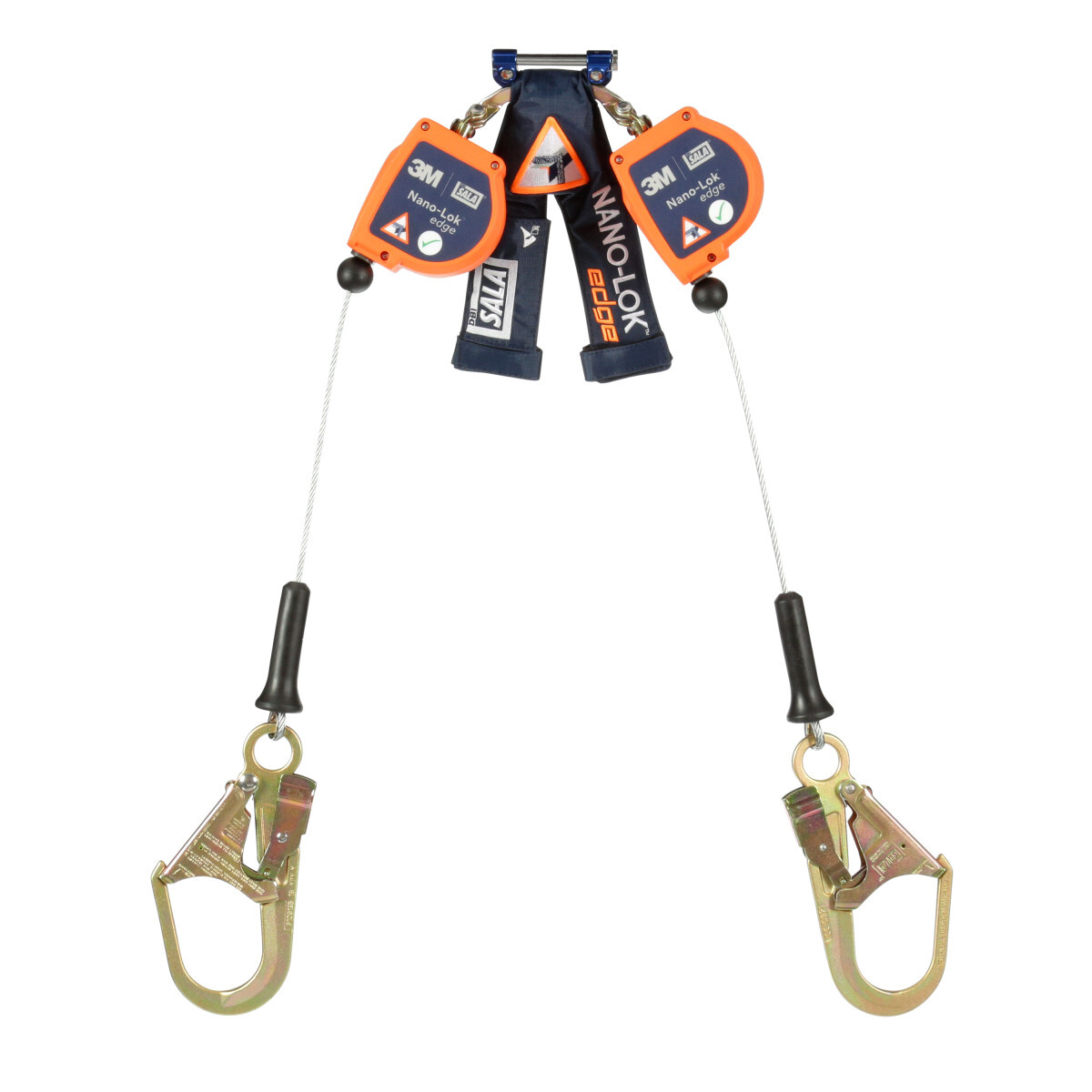 3M™ DBI-SALA® Nano-Lok™ edge Twin-Leg Quick Connect Self-Retracting Lifeline, Cable 3500246, 7.3 ft. 3M™ DBI-SALA® Nano-Lok™ edge Twin-Leg Quick Connect Self-Retracting Lifeline, Cable 3500246, 7.3 ft.