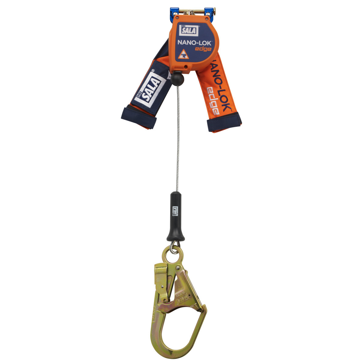 3M™ DBI-SALA® Nano-Lok™ edge Quick Connect Self-Retracting Lifeline - Cable 3500248, Orange, 8 ft. (2.4 m) 3M™ DBI-SALA® Nano-Lok™ edge Quick Connect Self-Retracting Lifeline - Cable 3500248, Orange, 8 ft. (2.4 m)