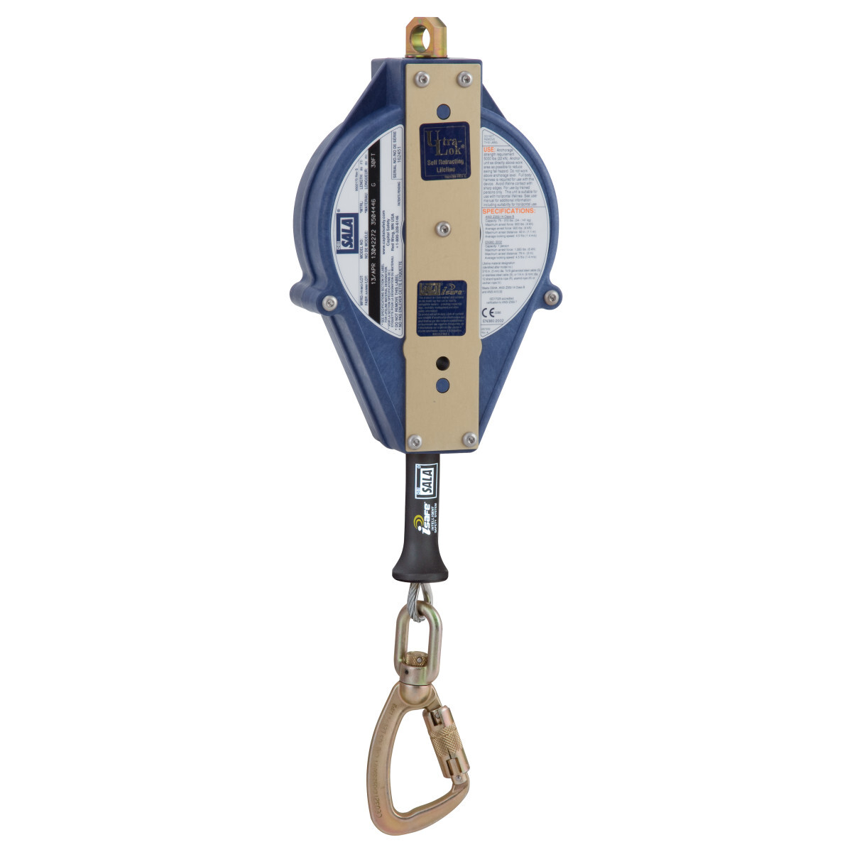 3M™ DBI-SALA® Ultra-Lok™ Self-Retracting Lifeline, Cable 3504463, 50 ft. (15.2m) 3M™ DBI-SALA® Ultra-Lok™ Self-Retracting Lifeline, Cable 3504463, 50 ft. (15.2m)