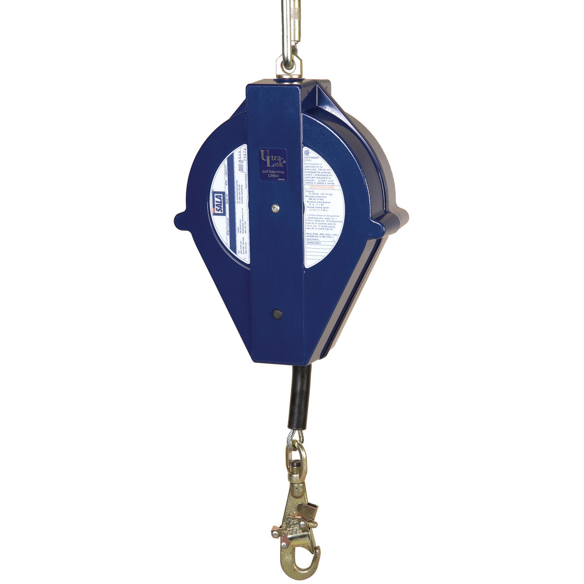 3M™ DBI-SALA® Ultra-Lok™ Heavy-Duty Self-Retracting Lifeline, Cable 3504485 3M™ DBI-SALA® Ultra-Lok™ Heavy-Duty Self-Retracting Lifeline, Cable 3504485