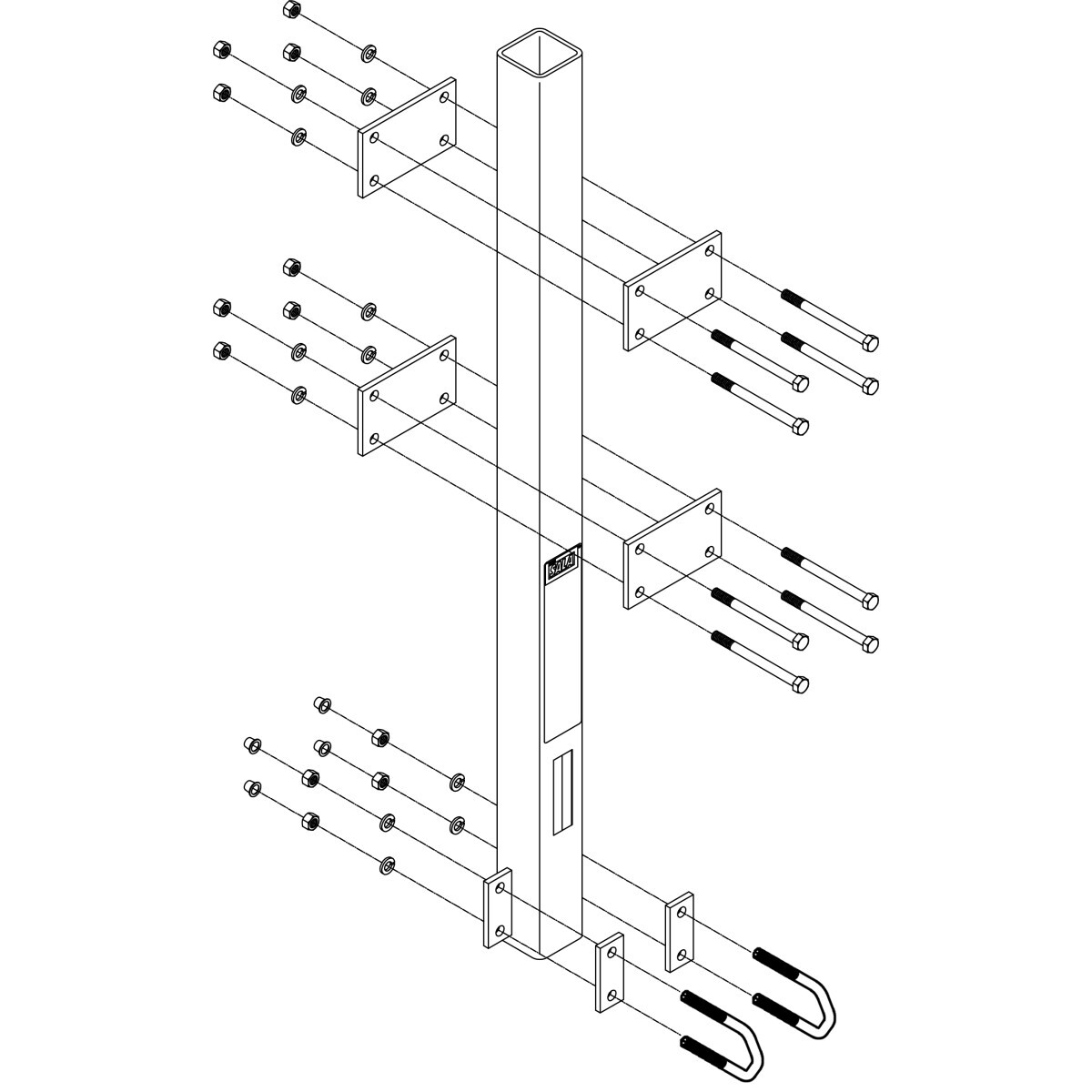 3M™ DBI-SALA® Lad-Saf™ Bottom Bracket 6116027