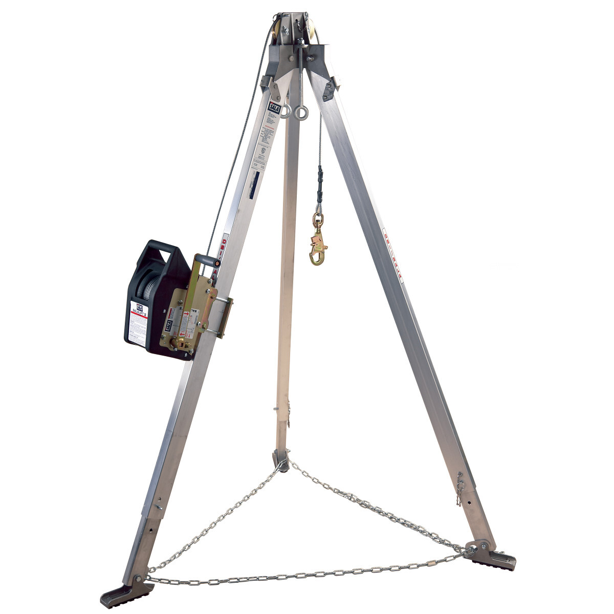 3M™ DBI-SALA® Aluminum Tripod With Salalift™ II Winch 8300031