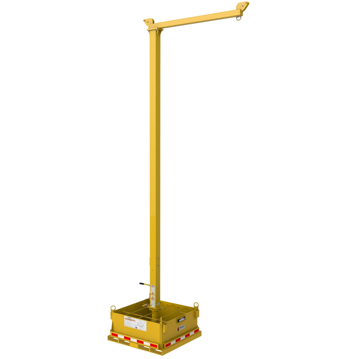 3M™ DBI-SALA® FlexiGuard™ With Counterweight Base 8530619, Yellow 3M™ DBI-SALA® FlexiGuard™ With Counterweight Base 8530619, Yellow
