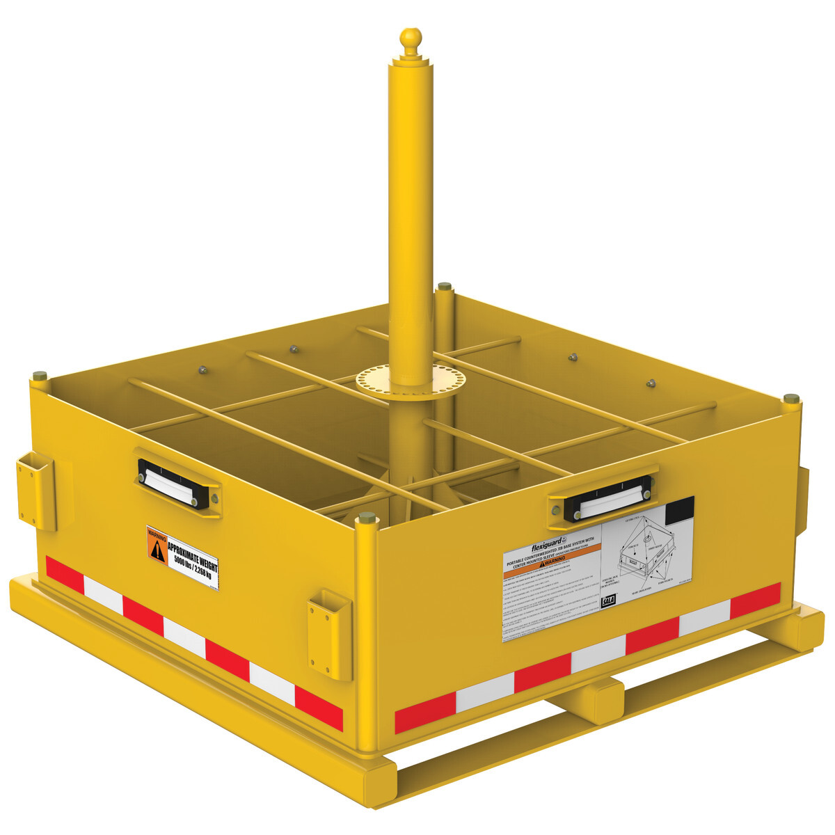 3M™ DBI-SALA® FlexiGuard™ Jib Base Counterweight 8530621, Yellow Zinc 3M™ DBI-SALA® FlexiGuard™ Jib Base Counterweight 8530621, Yellow Zinc