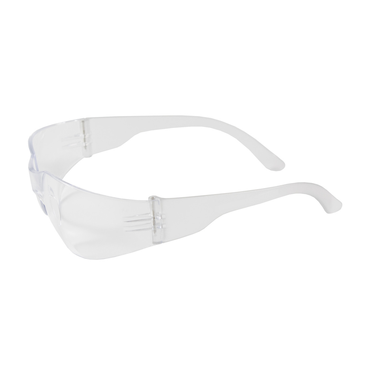 PIP® Zenon Z12™ Rimless Clear Safety Glasses With Clear Anti-Scratch Lens And Clear Temple