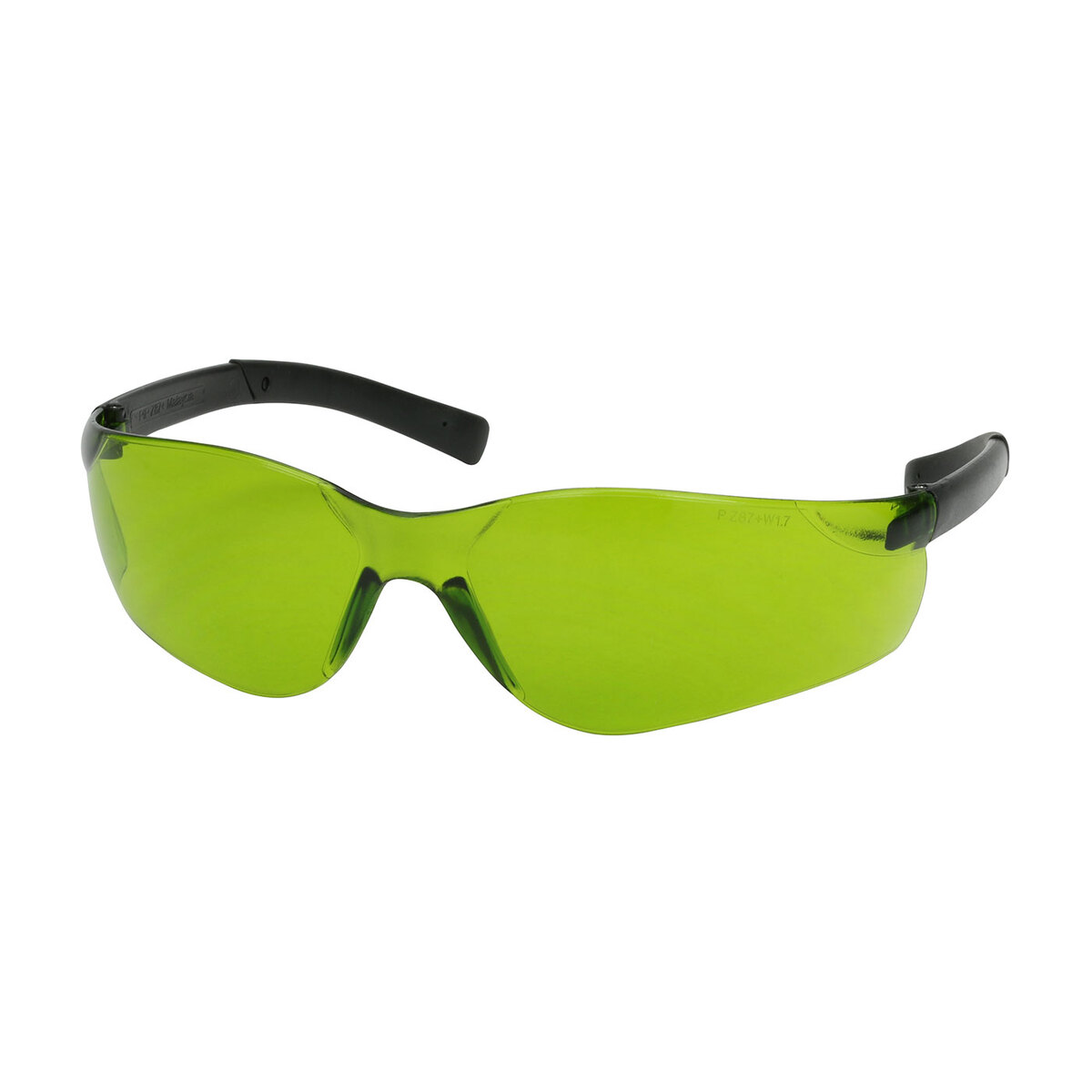 PIP® Zenon Z13™ Rimless Clear Safety Glasses With Green Shade 1.7 IR Uncoated Lens And Black Temple
