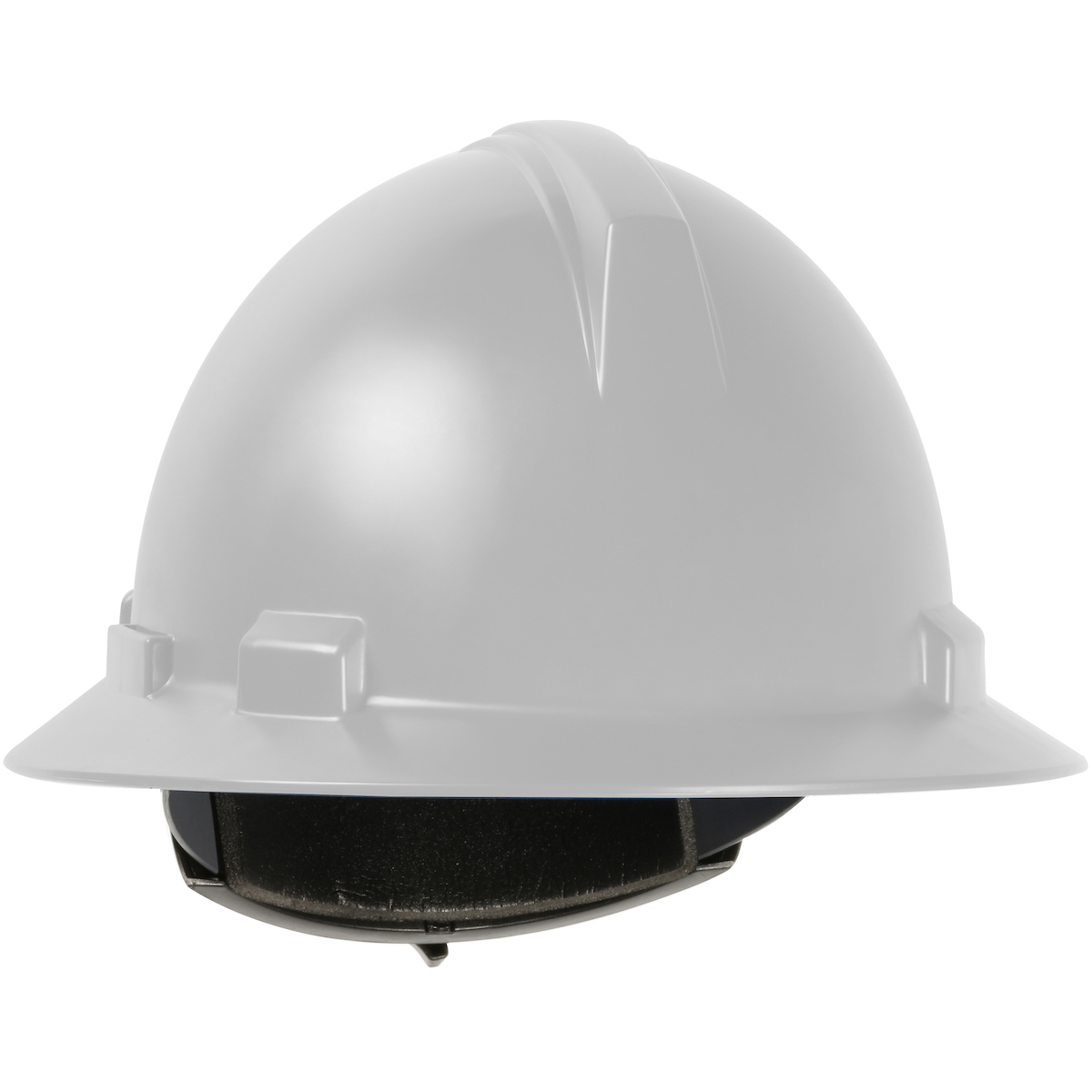 PIP® White Dynamic® Annapurna™ Polycarbonate / ABS Full Brim Hard Hat With Ratchet Suspension