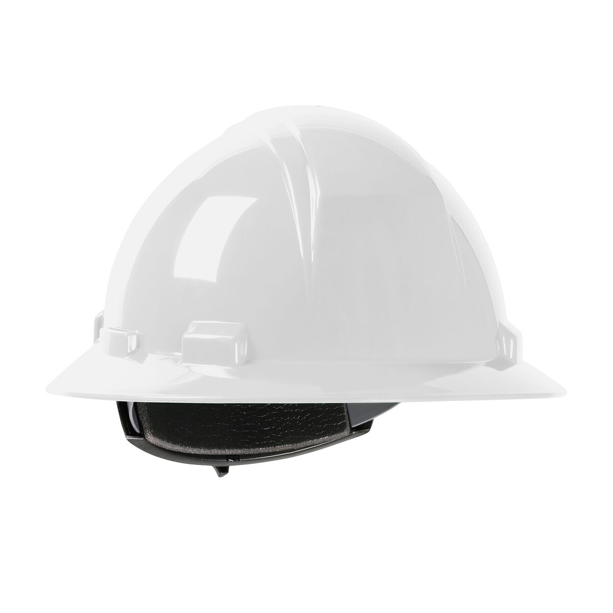 PIP® White Dynamic® Kilimanjaro™ HDPE Full Brim Hard Hat With Ratchet Suspension