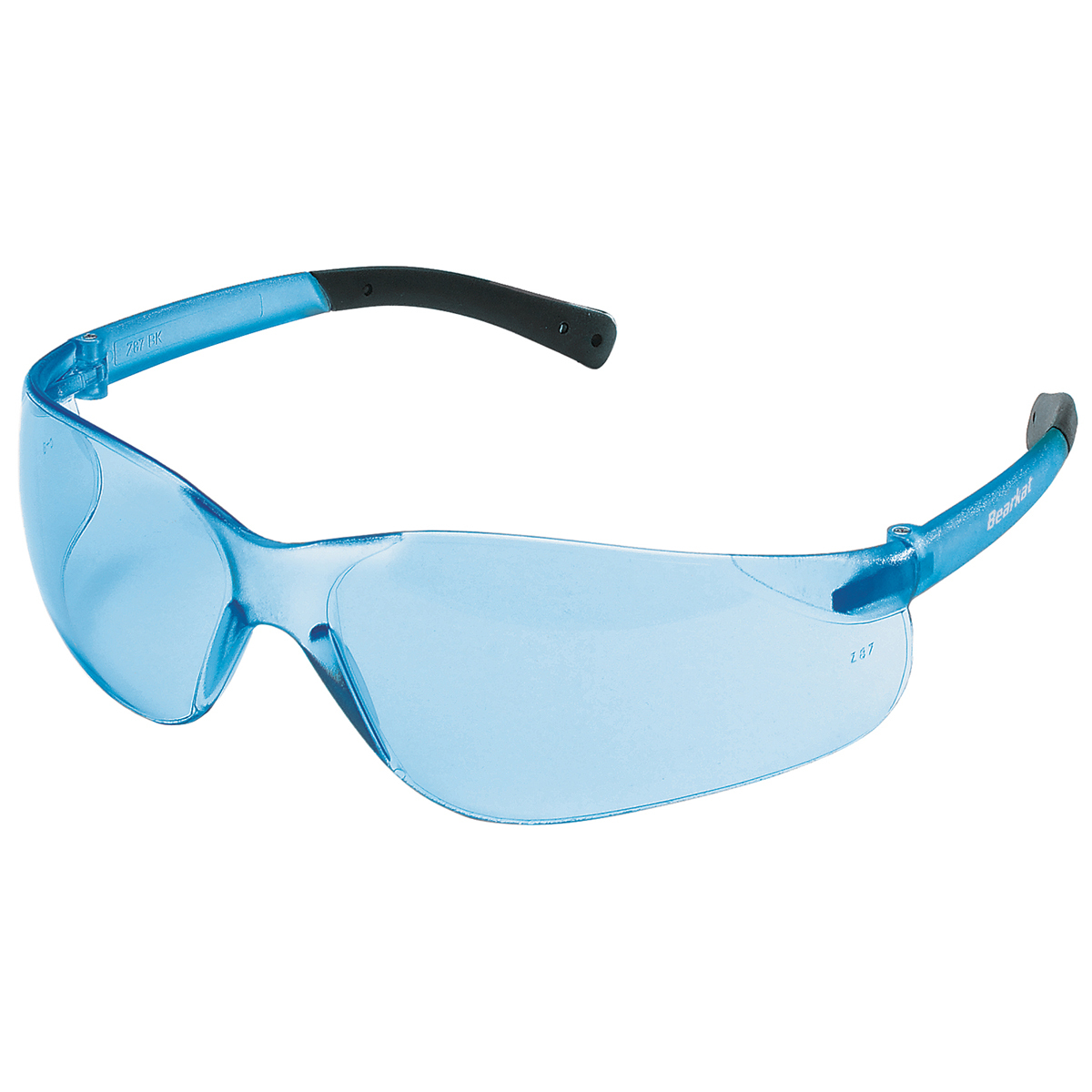 MCR Safety® BearKat® Wrap-Around Blue Safety Glasses With Blue Anti-Scratch Lens (Availability restrictions apply.)