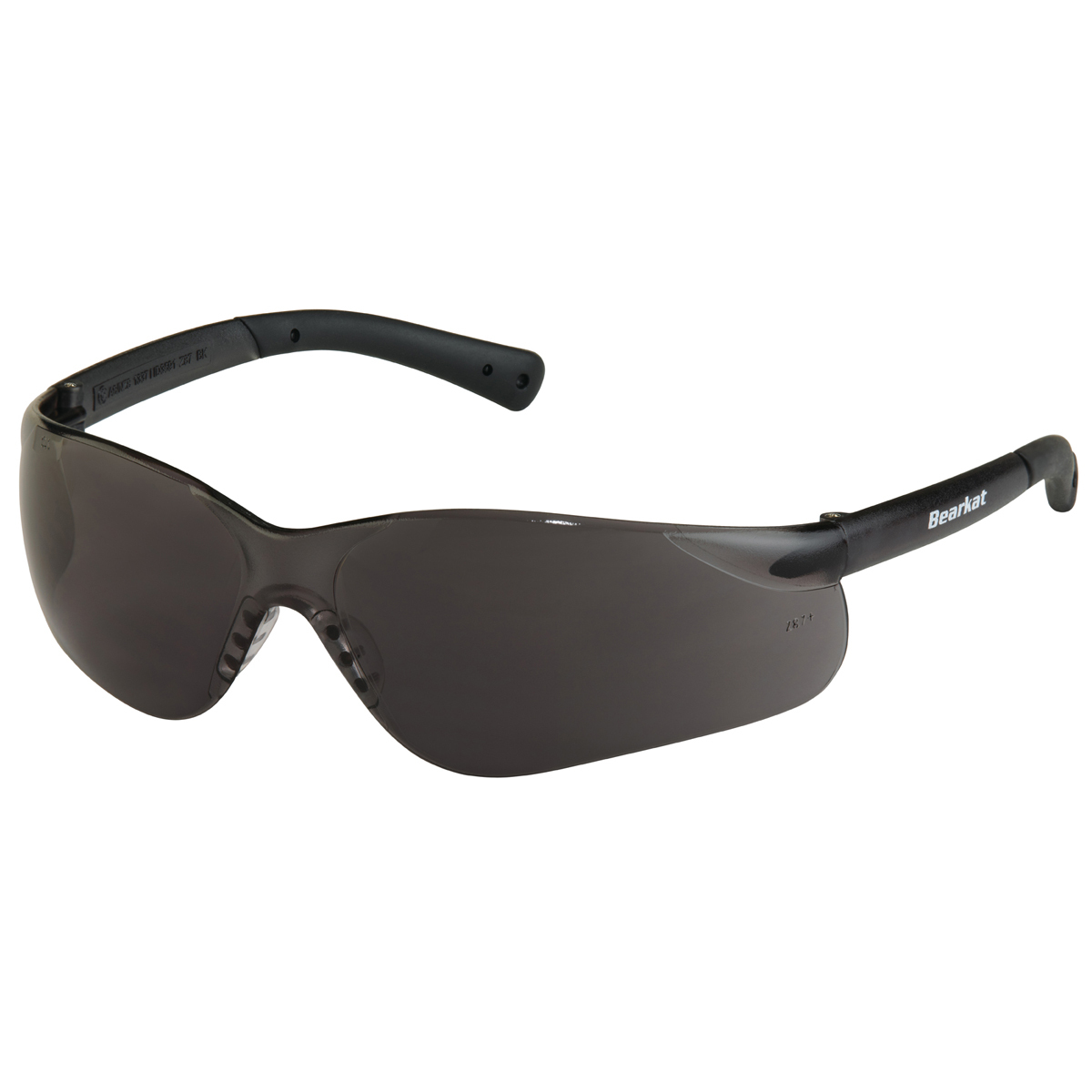 MCR Safety® BearKat® 3 Wrap-Around Gray Safety Glasses With Gray Anti-Scratch Lens (Availability restrictions apply.)