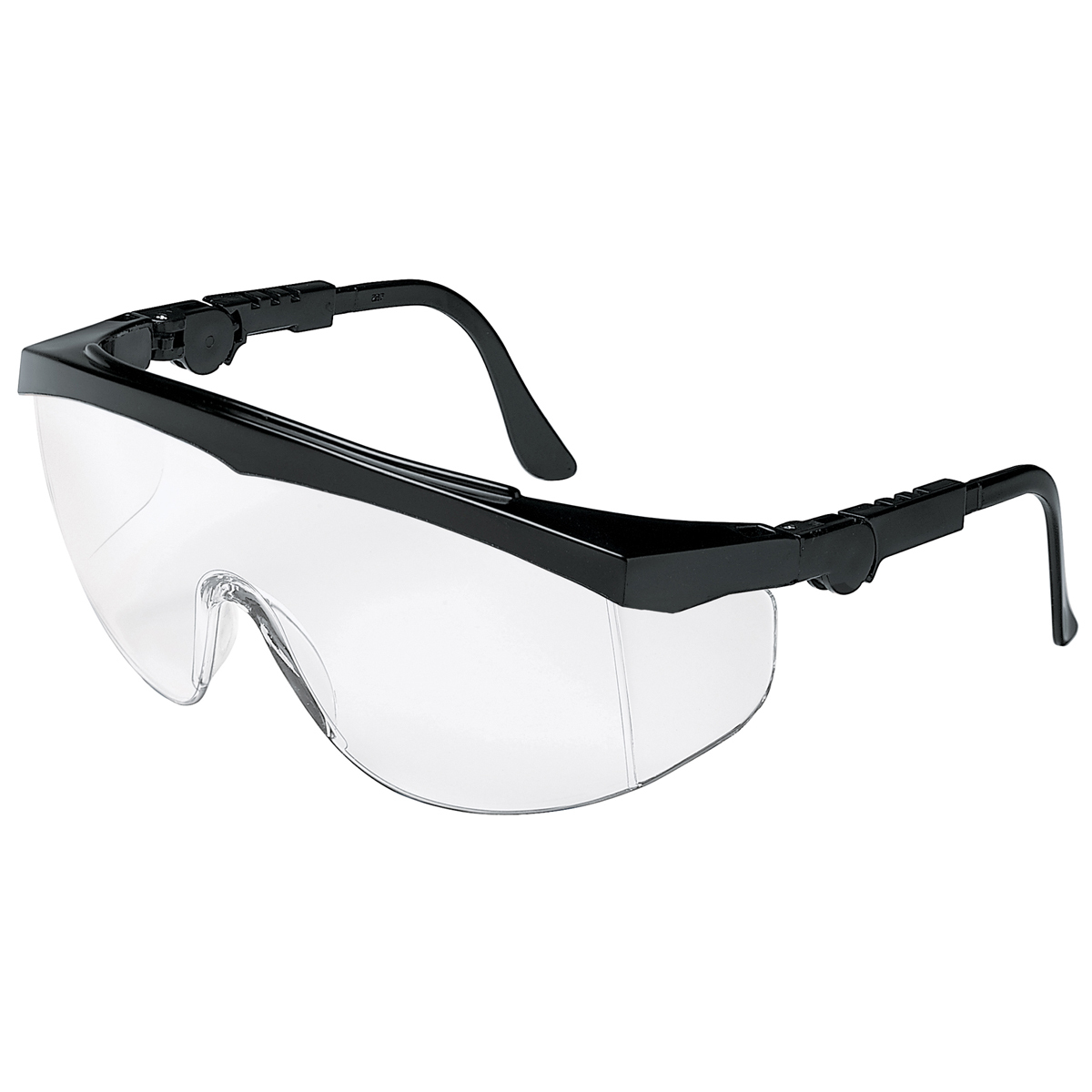 MCR Safety Tomahawk Black Safety Glasses With Clear A CRETK110 for sale online at autumn supply