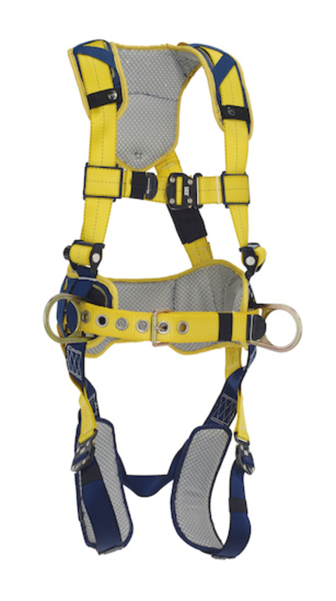 3M™ DBI-SALA® Large Delta™ Full-Body Harness With Back And Side D-Rings, Padded Belt And Quick Connect Buckle Leg And Chest Stra 3M™ DBI-SALA® Large Delta™ Full-Body Harness With Back And Side D-Rings, Padded Belt And Quick Connect Buckle Leg And Chest Stra
