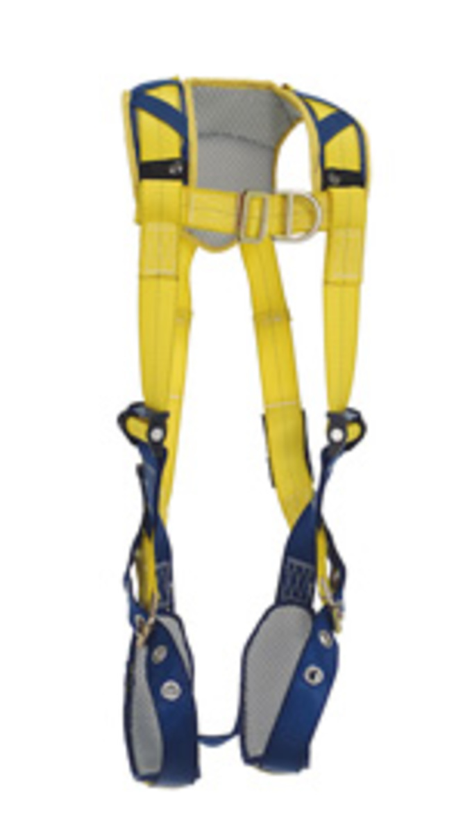 3M™ DBI-SALA® X-Large Delta™ Vest Style Climbing Harness With Back And Front D-Rings, Tongue Buckle Leg Straps And Comfort Paddi 3M™ DBI-SALA® X-Large Delta™ Vest Style Climbing Harness With Back And Front D-Rings, Tongue Buckle Leg Straps And Comfort Paddi