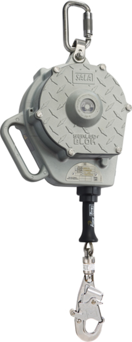 3M™ DBI-SALA® 50 ft Sealed-Blok™ Sealed Design Self-Retracting Single Worker Lifeline With Swivel Snap Hook, Stainless Steel Anc 3M™ DBI-SALA® 50 ft Sealed-Blok™ Sealed Design Self-Retracting Single Worker Lifeline With Swivel Snap Hook, Stainless Steel Anc