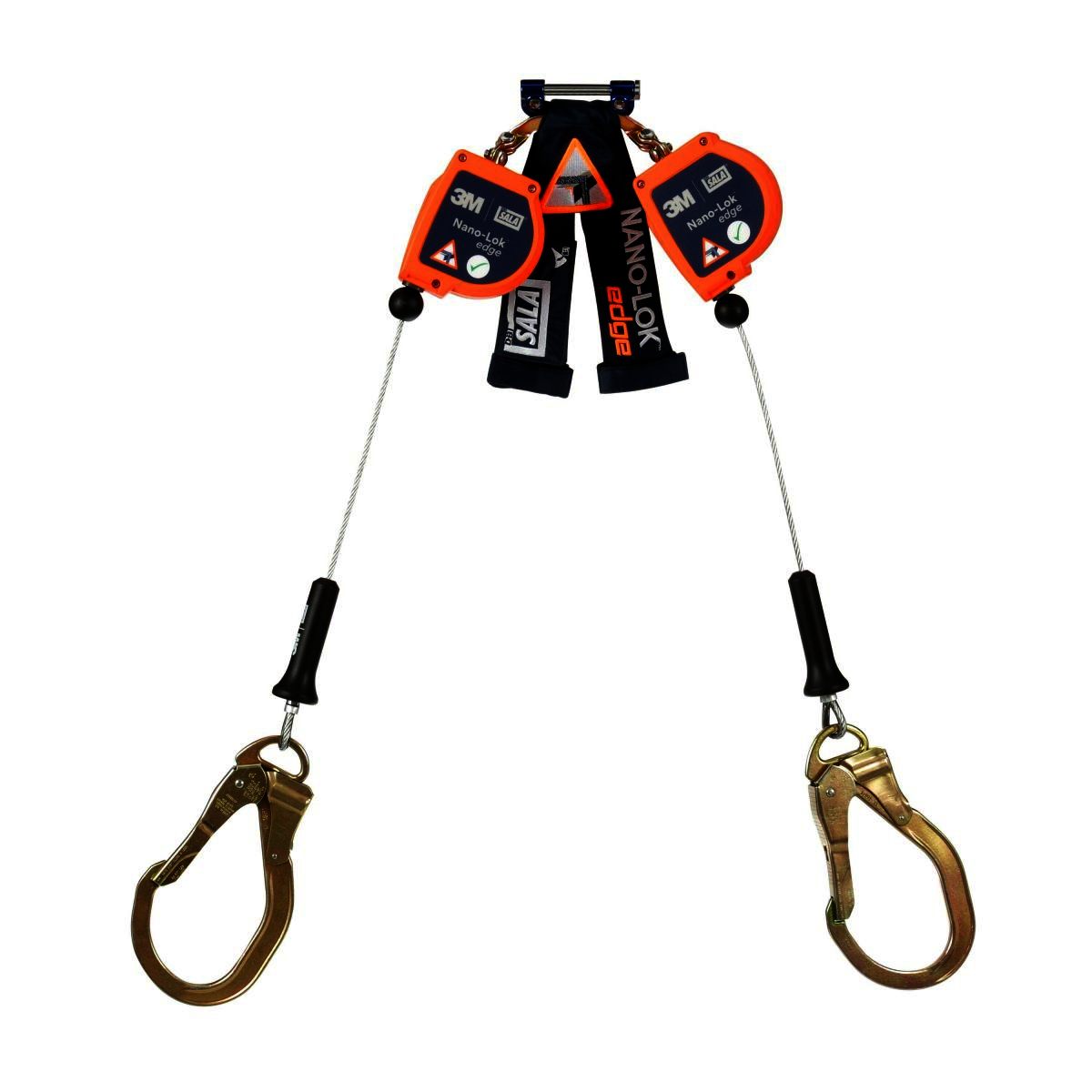 3M™ DBI-SALA® Nano-Lok™ edge Twin-Leg Quick Connect Self-Retracting Lifeline, Cable 3500227 3M™ DBI-SALA® Nano-Lok™ edge Twin-Leg Quick Connect Self-Retracting Lifeline, Cable 3500227