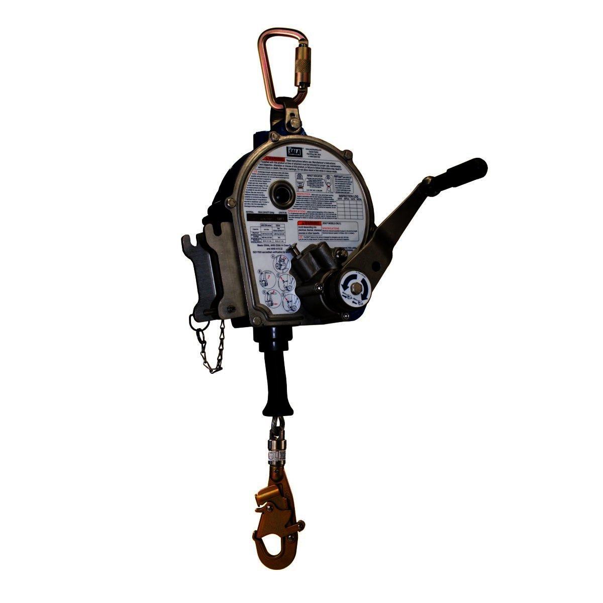 3M™ DBI-SALA® Ultra-Lok™ Self-Retracting Lifeline, Retrieval/Bracket, Cable 3501102, 50 ft (15.2m)