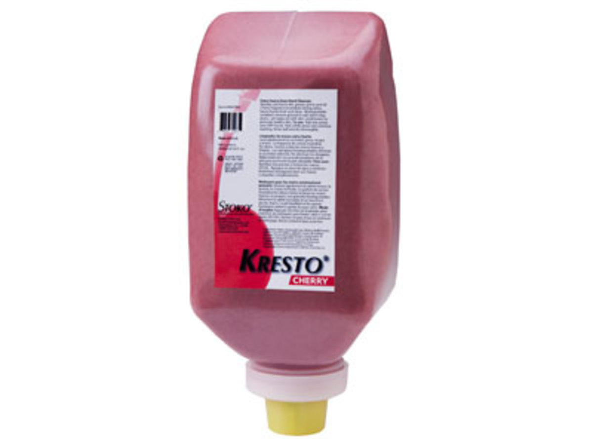 Deb 2 Liter Refill Red Kresto Scented Hand Cleaner D6399027563 for sale online at autumn supply