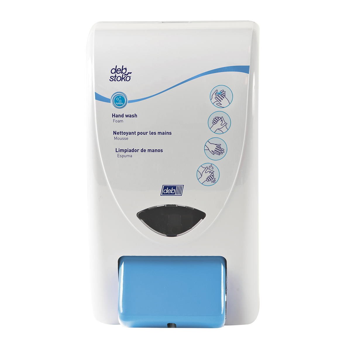 Deb 1 Liter White Stoko® Cleanse Washroom 1000 Dispenser (Availability restrictions apply.)