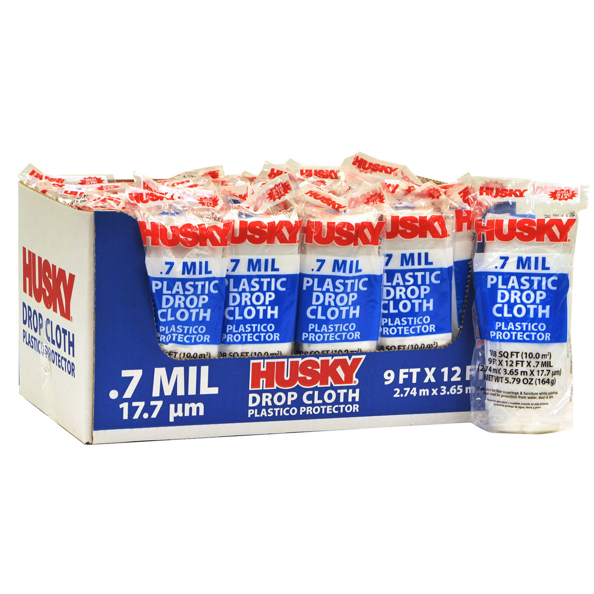 PolyAmerica 9 X 12 Clear 0.7 mil Polyethylene Husky P POADCHK07 for sale online at autumn supply