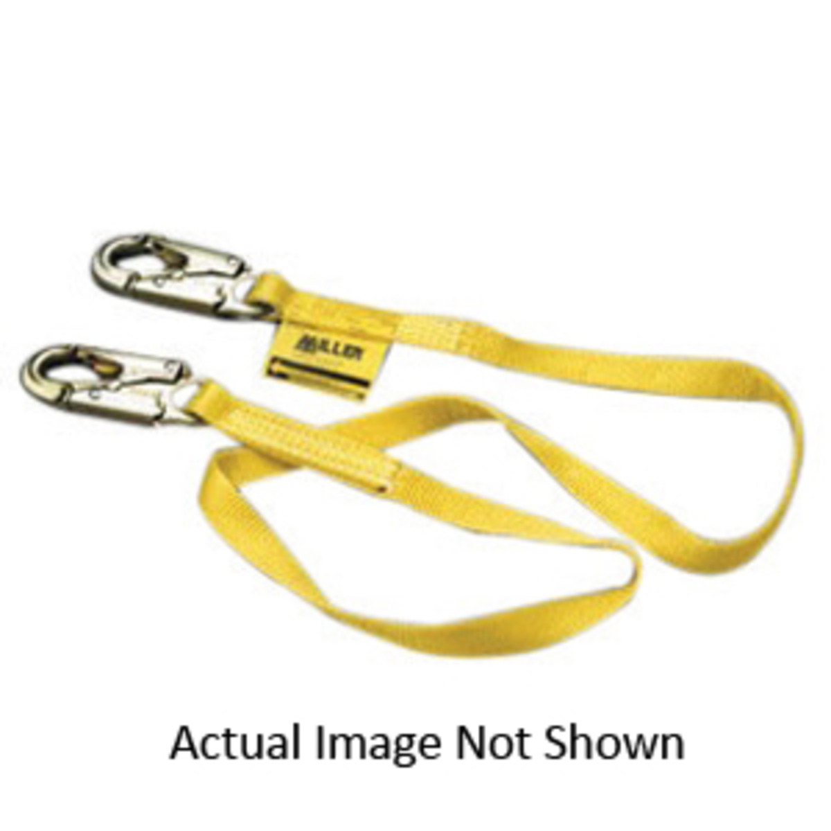 Honeywell Miller® 4' Web Positioning Lanyard With Locking Snap Hook Harness Connector