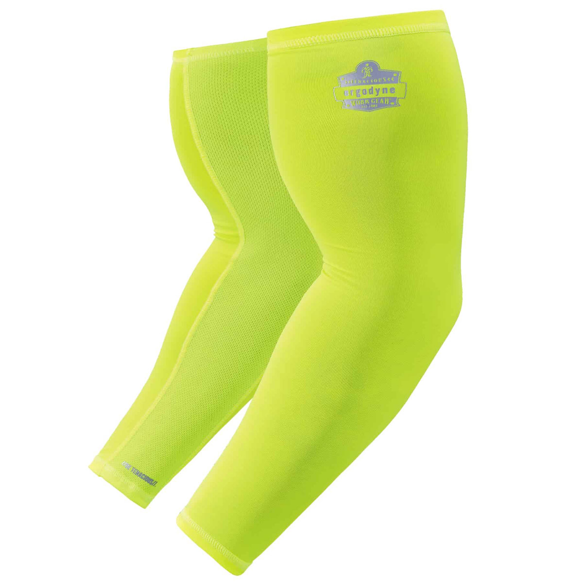 Ergodyne Medium Lime Chill-Its® 6690 Performance Knit Evaporative Cooling Arm Sleeve