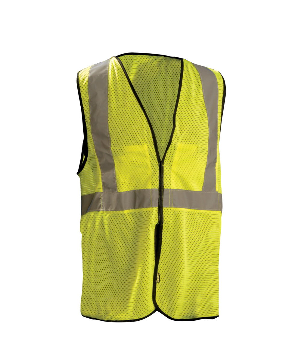 RADNOR® 4X - 5X Hi-Viz Yellow Polyester Mesh Vest
